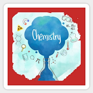 Chemistry Watercolor Sticker